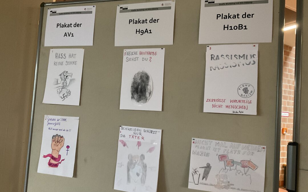 Ein mutiges Zeichen gegen Rassismus – Comic-Projekt am Berufskolleg