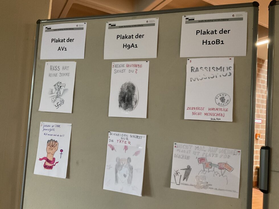 Ein mutiges Zeichen gegen Rassismus – Comic-Projekt am Berufskolleg