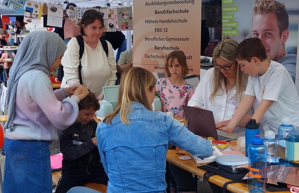 Berufskolleg Ahlen beim Bürgerfest des Kreises Warendorf