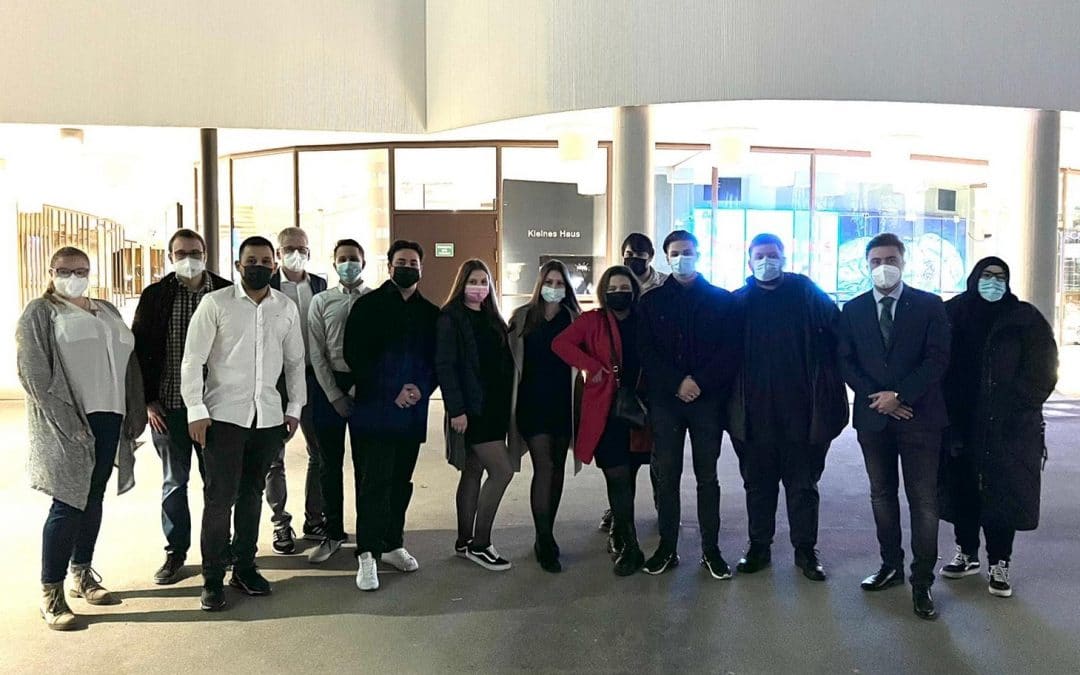 GY 13 besucht Düsseldorfer Schauspielhaus
