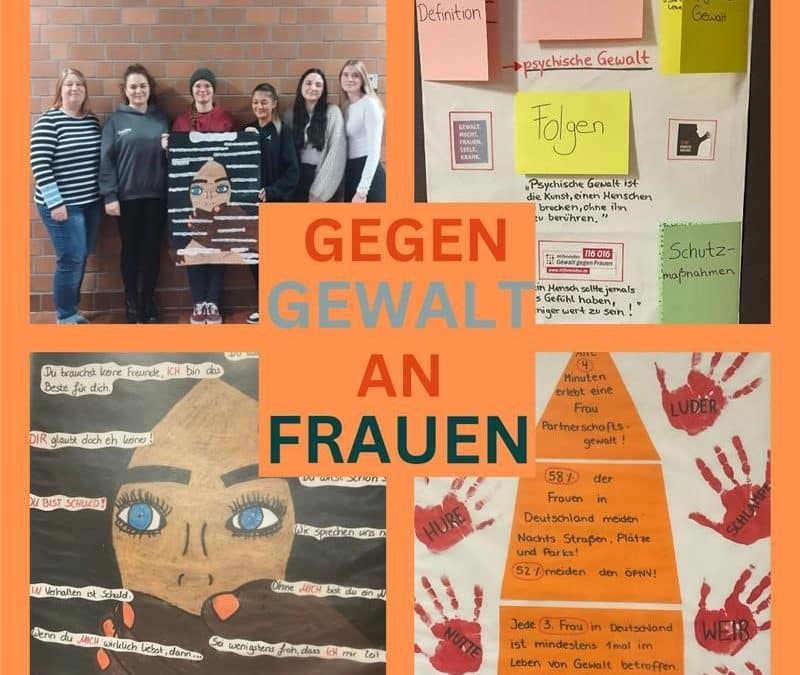 „Orange the World“ – Gemeinsam gegen Gewalt an Frauen: Ein Zeichen setzen am Berufskolleg Ahlen