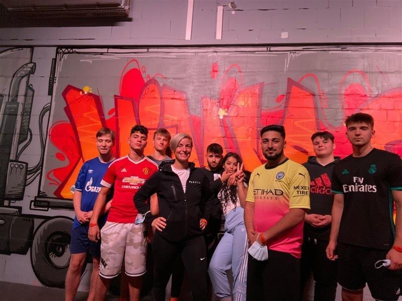 Gruppenbild HHO2 Trampolinhalle