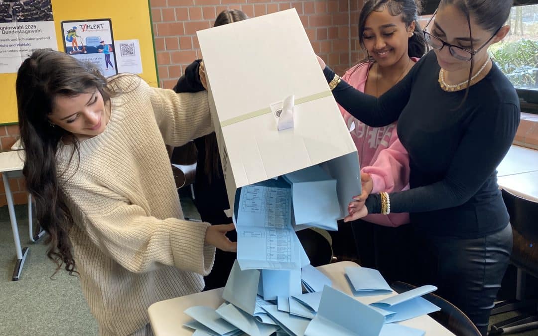 Juniorwahl zur Bundestagswahl 2025 – Wir sind dabei!